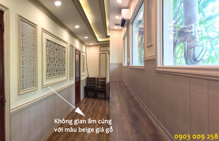 tấm ốp tường nhựa vách nhà hàng